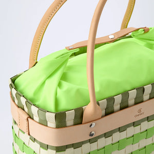 Phellos Basket Bag / Olive