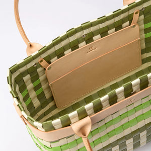 Phellos Basket Bag / Olive