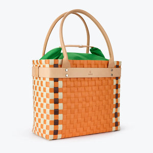 Phellos Basket Bag / Orange